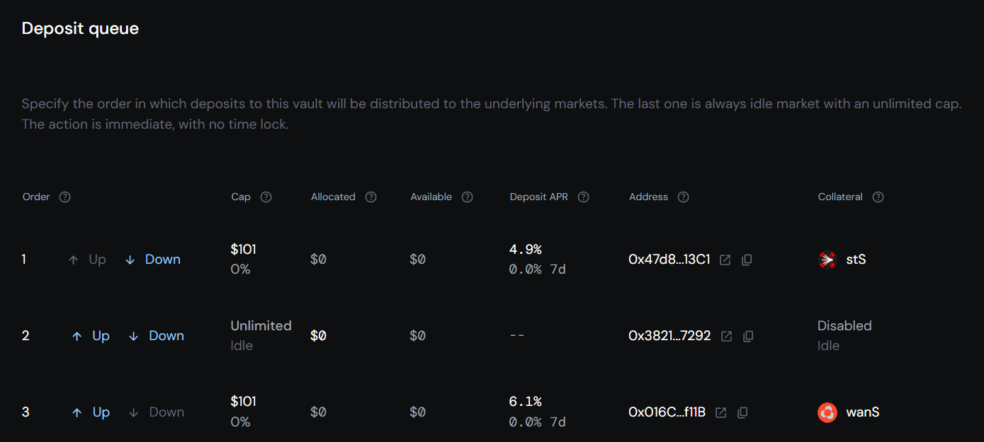 View Deposit Queue